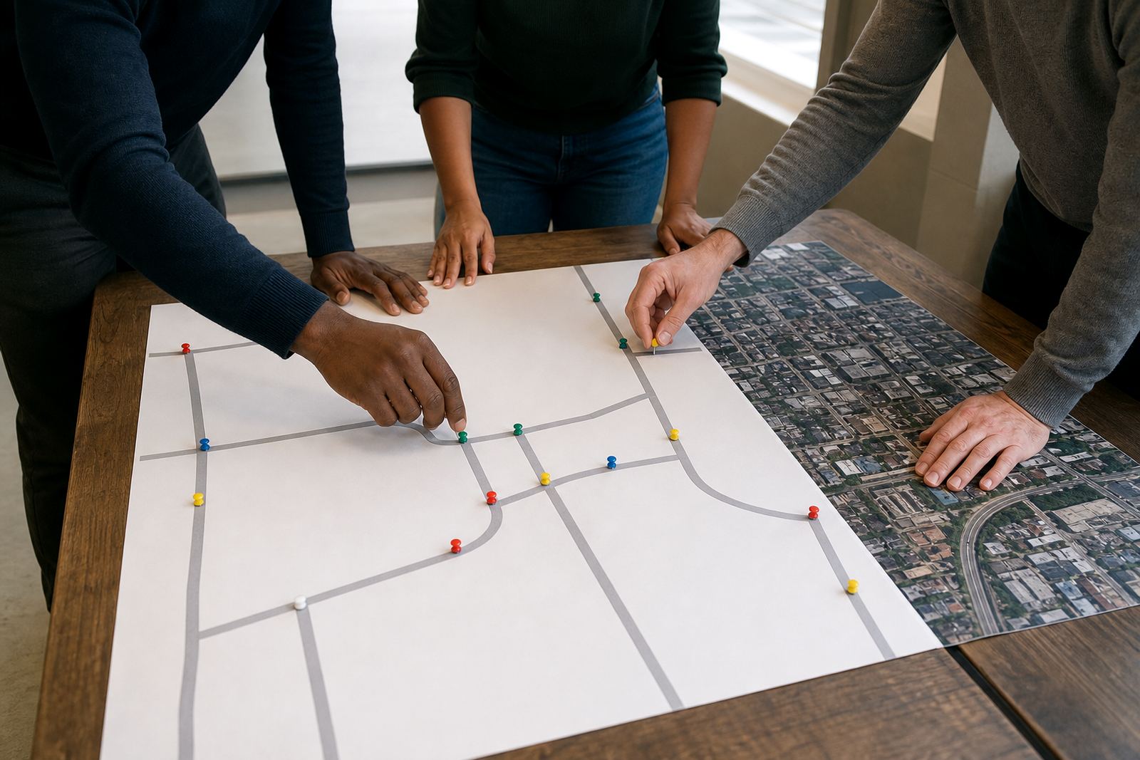 Choosing City Corridors