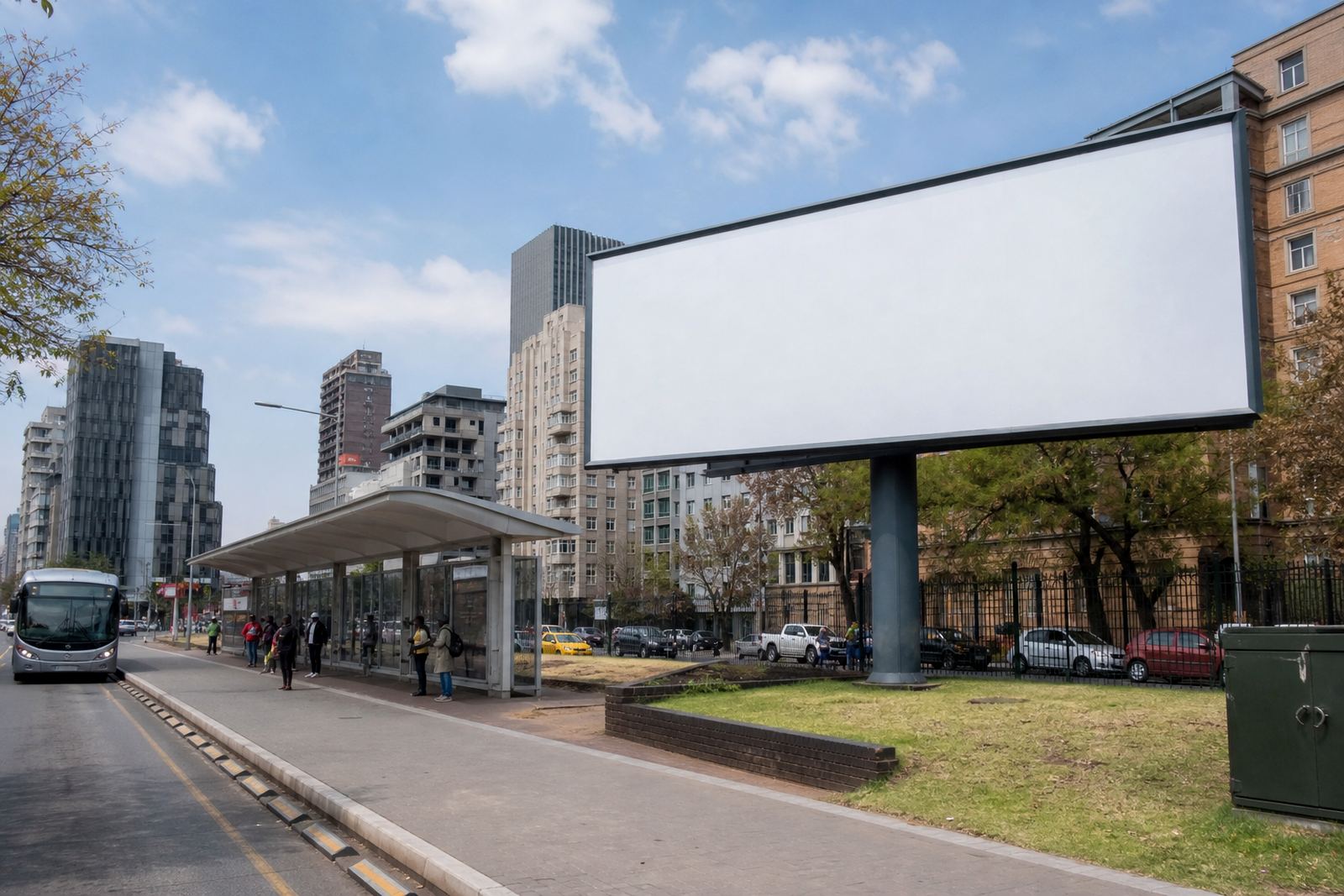 Bus Route Billboard