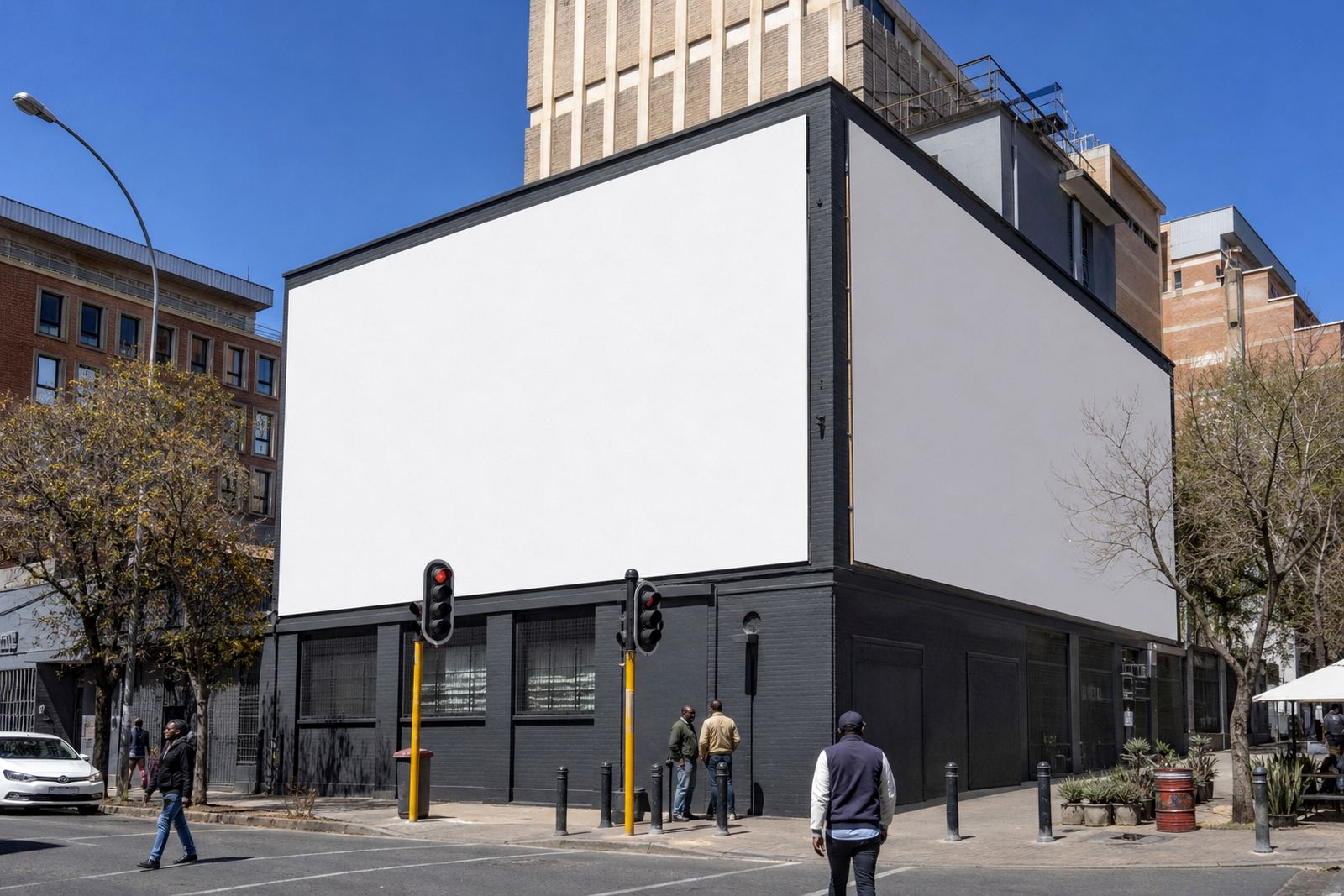Corner Building Wall