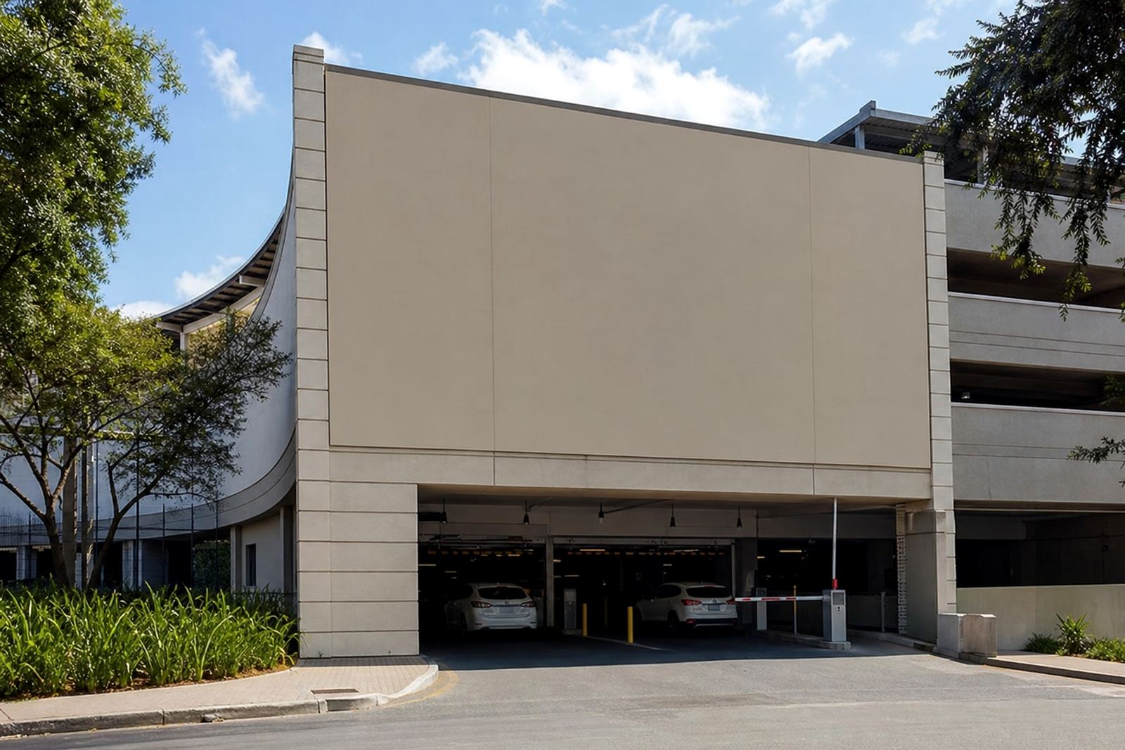 Mall Exterior Wall