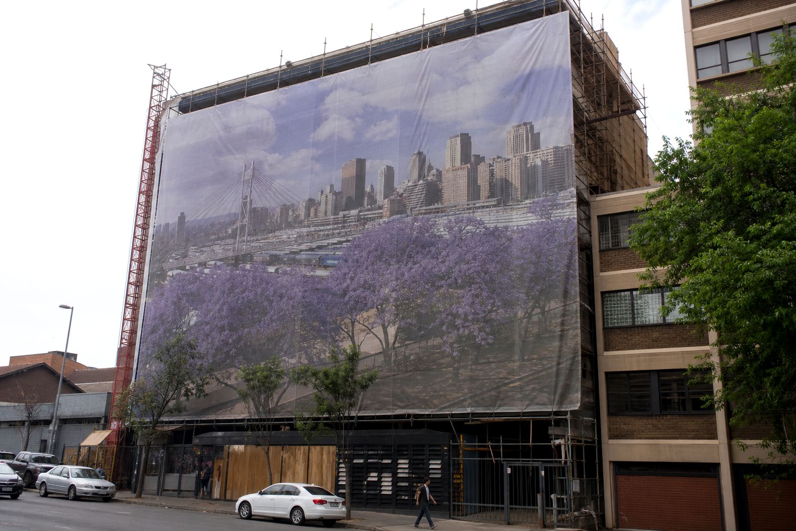 Mesh Building Wrap