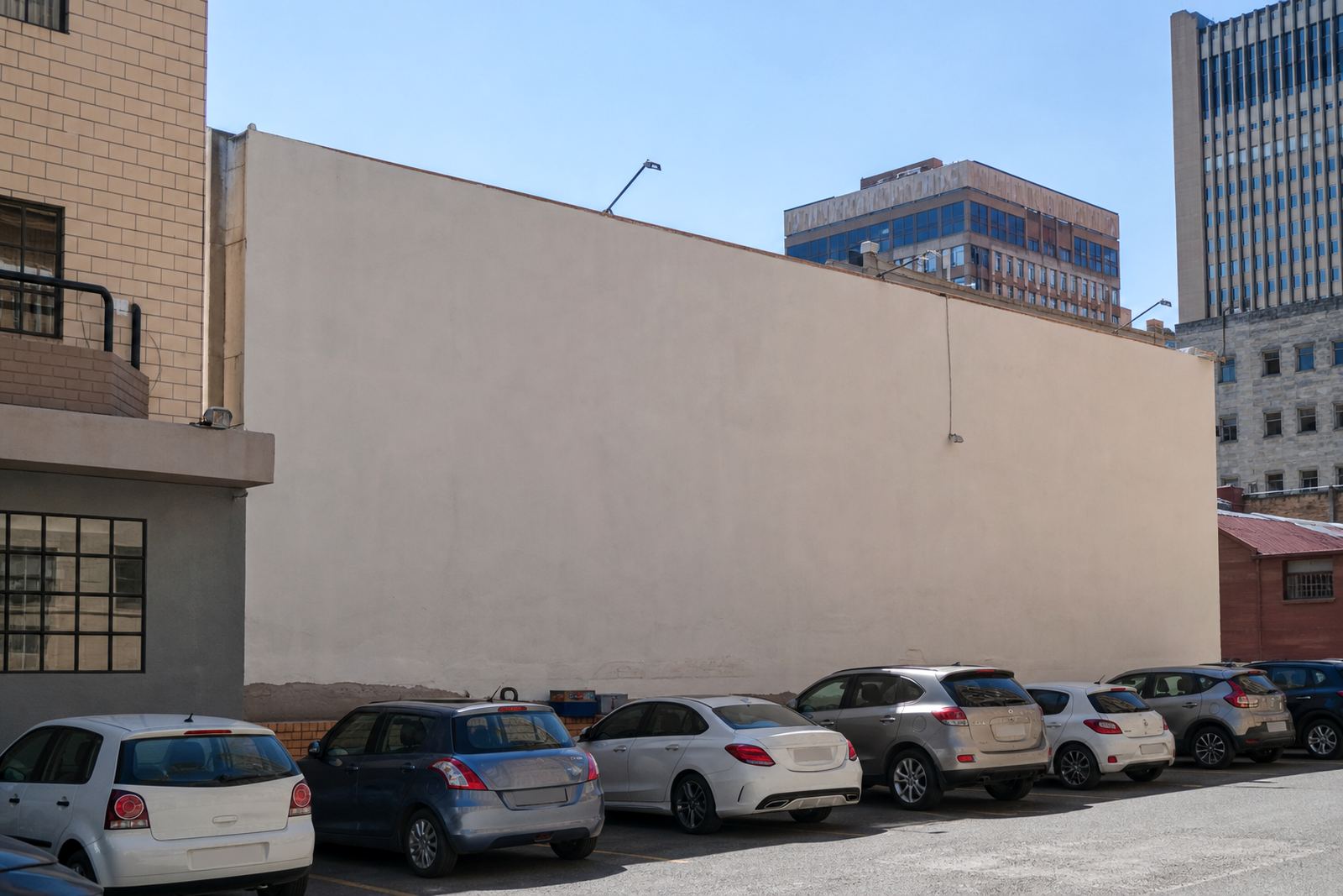 Parking Lot Wall
